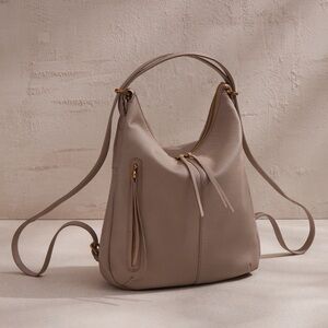 HOBO Merrin Convertible Backpack taupe